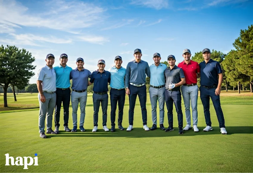 a Group of Golfers