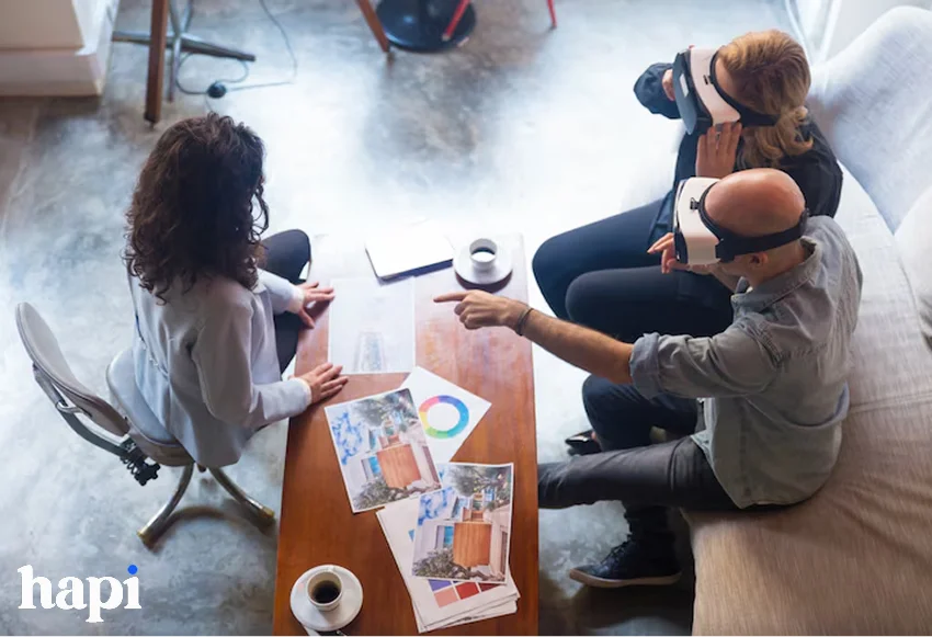 two people using virtual reality