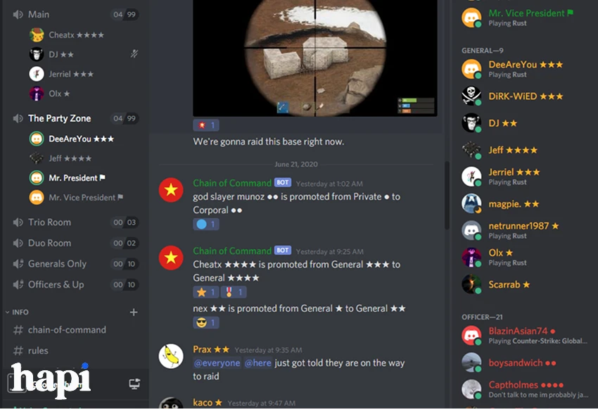 a Discord community