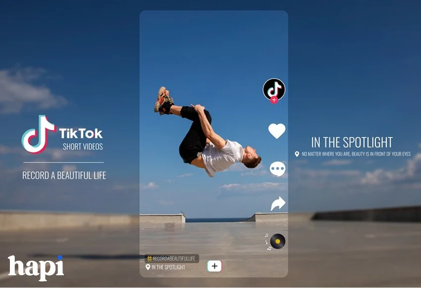 a TikTok video