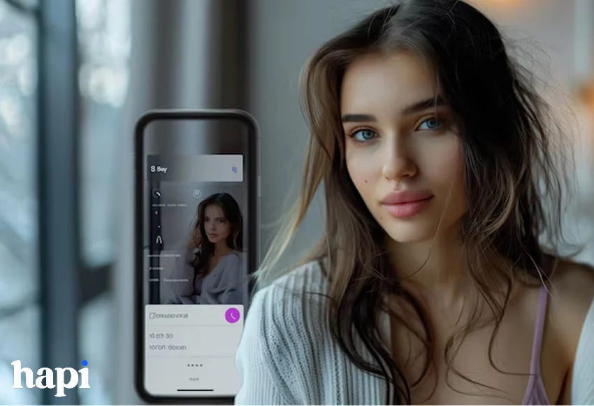 a girl profile on social media