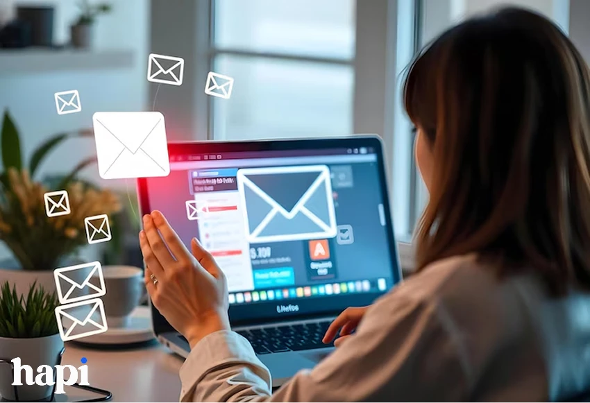 a person using Email Marketing