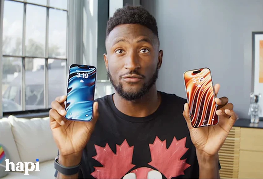 Marques Brownlee creating content
