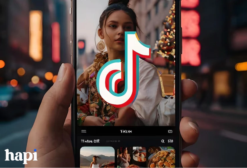 a TikTok video