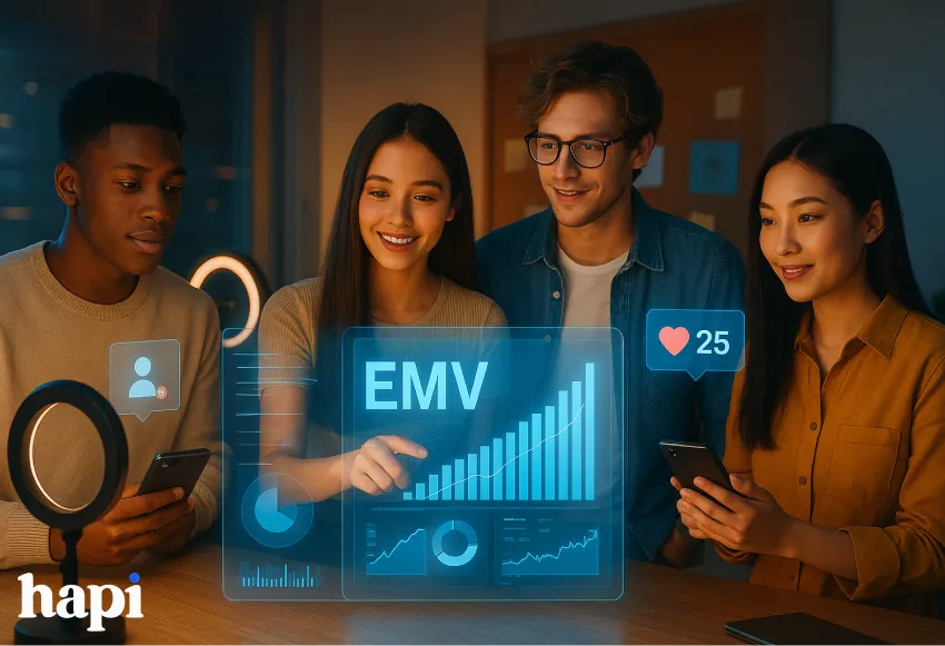 people looking at EMV analytics